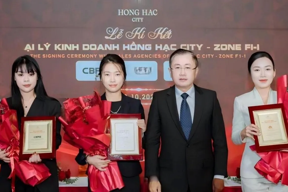晟新 GENIE 出席 Hong Hac City 銷售代理簽約儀式並獲頒證書