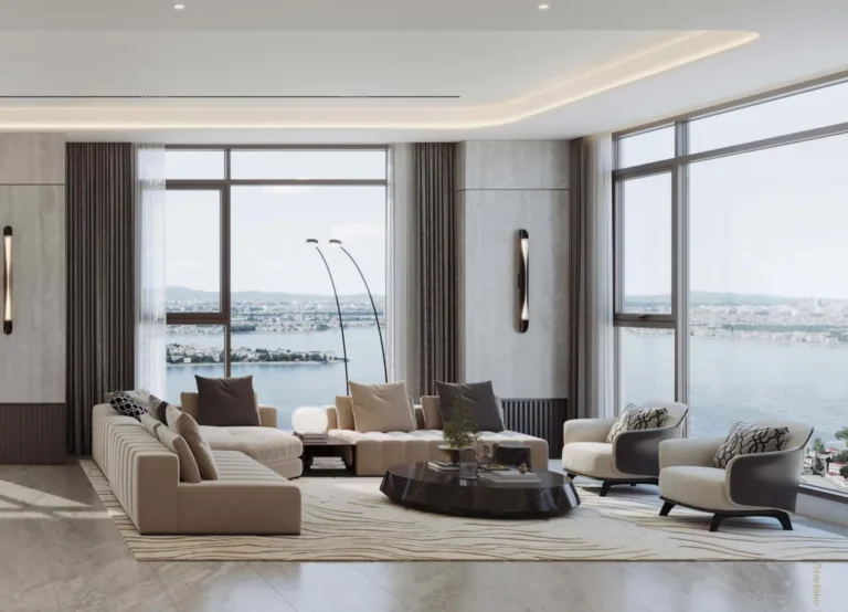 Starlake The Prime 頂層 Penthouse 客廳（型錄示意圖）