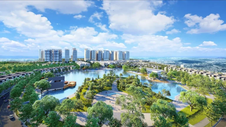 Hinode Royal Park 公園湖景