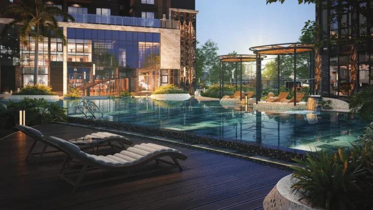 The Privé 泳池