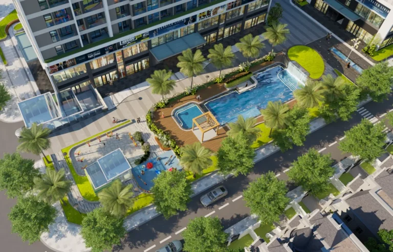 TMC Smart Home 泳池俯瞰